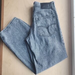 Levi's Gray Straight Leg Jeans Premium Denim